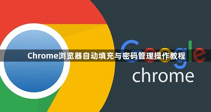 Chrome浏览器自动填充与密码管理操作教程1