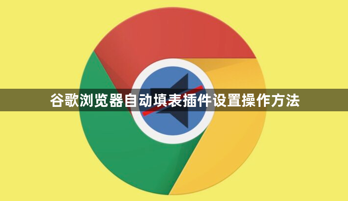 谷歌浏览器自动填表插件设置操作方法1