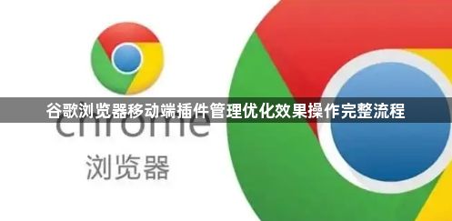 谷歌浏览器移动端插件管理优化效果操作完整流程1
