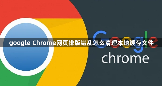 google Chrome网页排版错乱怎么清理本地缓存文件1