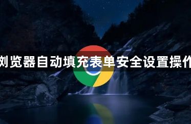 谷歌浏览器自动填充表单安全设置操作技巧1