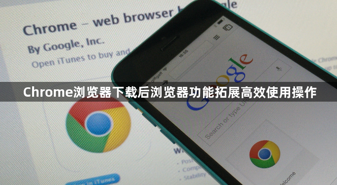 Chrome浏览器下载后浏览器功能拓展高效使用操作1