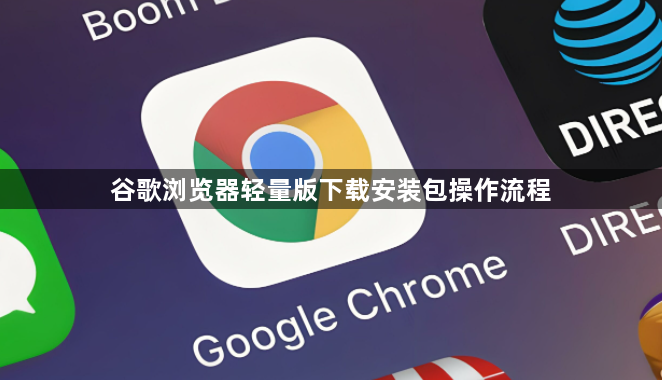 谷歌浏览器轻量版下载安装包操作流程1
